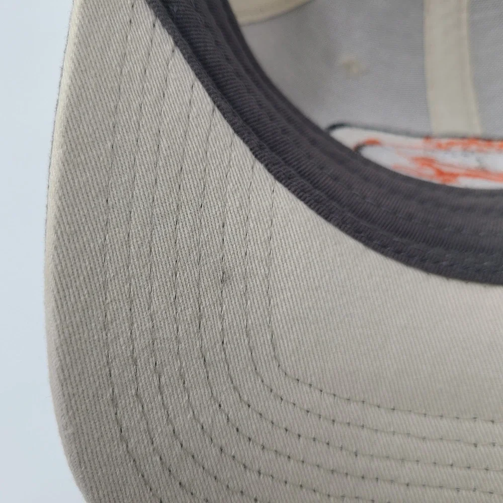 Arctic Cat Hat Snapback Trucker Mesh Gray Beige‎ Offroad Living Snowmobile Men